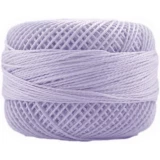 Perle Cotton Sz8 10gm 10ct LIGHT LAVENDER BOX10