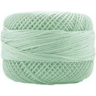 Perle Cotton Sz8 10gm 10ct LIGHT NILE GREEN BOX10