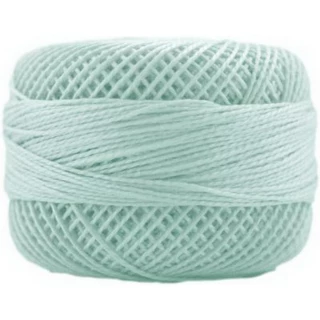 Perle Cotton Sz8 10gm 10ct LIGHT SEAGREEN BOX10