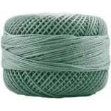 Perle Cotton Sz8 10gm 10ct MEDIUM SEAFOAM BOX10