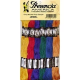 Embroidery Floss Sampler 18ct JEWEL