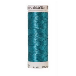 Metallic Embroidery 40wt 100m (Box of 5) TURQUOISE