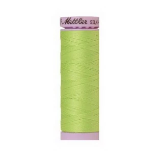 Silk Finish Cotton 50wt 150m (Box of 5) BRIGHT LIME GREEN