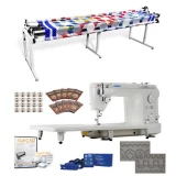 Juki TL-2010Q Long Arm, Grace 8ft Continuum Quilting Frame, Regulator and More