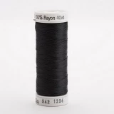 Rayon Thread 40wt 250yd 3 Count ALMOST BLACK