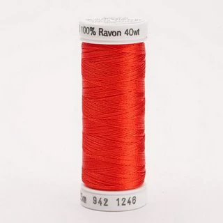 Rayon Thread 40wt 250yd 3 Count ORANGE FLAME