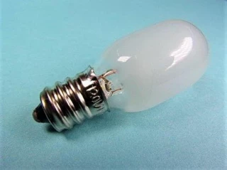 Generic BULB 15 watt 7/16 screw in frosted globe